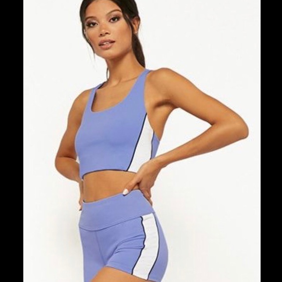 Forever 21 Pants - Active workout set shorts and sports bra